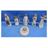Willow Tree Angel Statues&Wall Plaque