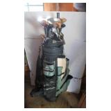 Golf Woods, Asst Irons w/Bag