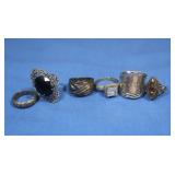 Sterling Rings-some w/Stones
