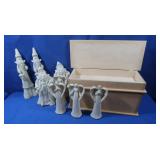 Resin Santas for Painting,Handmade Bread Box to