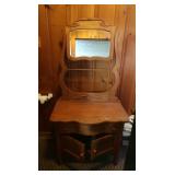 Vintage Dry Sink w/mirror