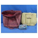 Vera Bradley Purse,Bag&Makeup Bag