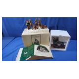 June McKenna Christmas Statue&Dept. 50 Reindeer