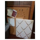 2 Corkboard Message Boards 35x24x48", Decortive