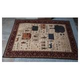 Area Rug 65x46"