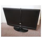 RCA Flat Screen TV,40x29",turns on, no remote