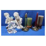 Candles&Candle Holders, Ceramic Figures&more