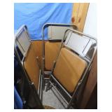 3 Samsonite Metal Folding Chairs
