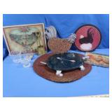 Lenox Ceramic&Metal Animal Figures,Glass Cutting