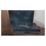 Vizio Flat Screen TV&Samsung VCR/DVD Player both