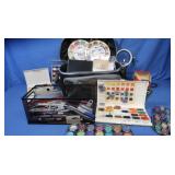 Travel Bag w/paint Letters,Magnifying