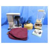 Osterizer Blender-B&D Coffee Maker,Tea Kettle