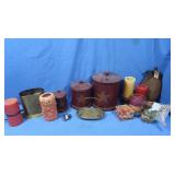 Home Dï¿½cor-Wooden Canisters,Large Candles & More
