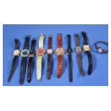 10 Ladies Quartz Watches-Anne Klein,MacKenzie