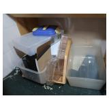 Wooden box,Various Art Supply Storage