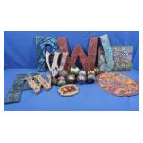 Handpainted Wooden Eggs,Letters,Gourds&More