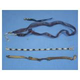 Sterling Blue&White Sapphire Bracelet,Sterling