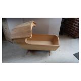Wooden Cradle 36x20"