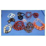 Costume Jewelry-Bead Necklaces