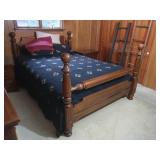 Vintage Link-Taylor Colonial Pine Bed