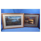 Framed Scenery pic 27x19.5",signed&Framed