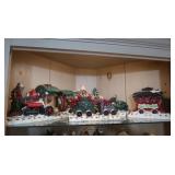 1994 June McKenna Resin Christmas Train Dï¿½cor