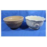 Over&Back Yellow Ware Ceramic Bowl&Lenox
