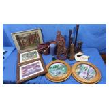 Framed Charles Wysoki Plates, Frameds