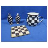 McKenzie Child Checkerboard Mug&Penguin