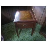 Wooden End Table 18x24x23",has scratches
