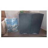 2 Klipsch Speakers 7.75x10x15.5"