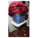 Laundry Table, Blankets,Laundry Basket