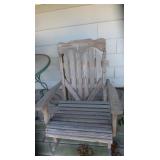 Wooden Adirondak Chair