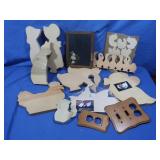 Unpainted Wood Cut outs(Animals,Children&More)