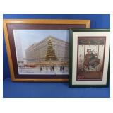 Large Framed "A Holiday Tradition" Picture 369/600