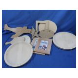Unpainted Wood Cut outs(Picture