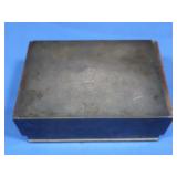 Sterling&Wood Trinket Box 2"Hx5 3/8"lx3