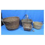 4 Baskets, 2 Longaberger