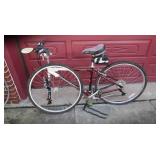 17" raleigh Pedal Bike w/Bike Holder