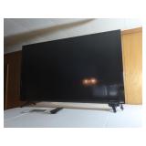 Vizio Flat Screen TV 38x24", turns on, has remote