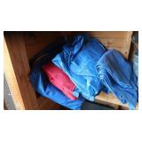 Assortment of Tarps, Full-size Air Mattress