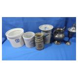 Silver Plated Cup,Sterling Goblet,Crock