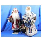 Large Decorative Santa Figures