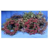 Various Small Wreaths of