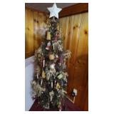6 Ft. Decorated Christmas&Lighted Star Topper