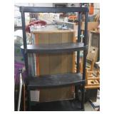 Plastic Shelf Unit 38x12x56.5"