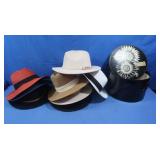 Brimmed Hats(7)&Hat Box
