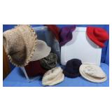 Cloth,Felt&Straw Hats