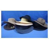8 Brimmed Hats, Some Felt