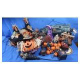 Halloween Decor, Pumpkin Heads,witch Hat&more